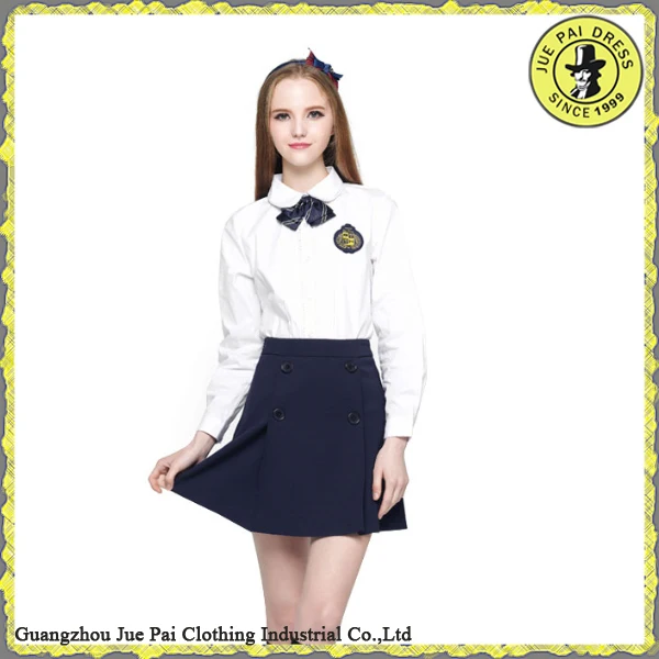 Wholesale School Uniform Shirts & Skirts School Uniforms Design for Public School Formal