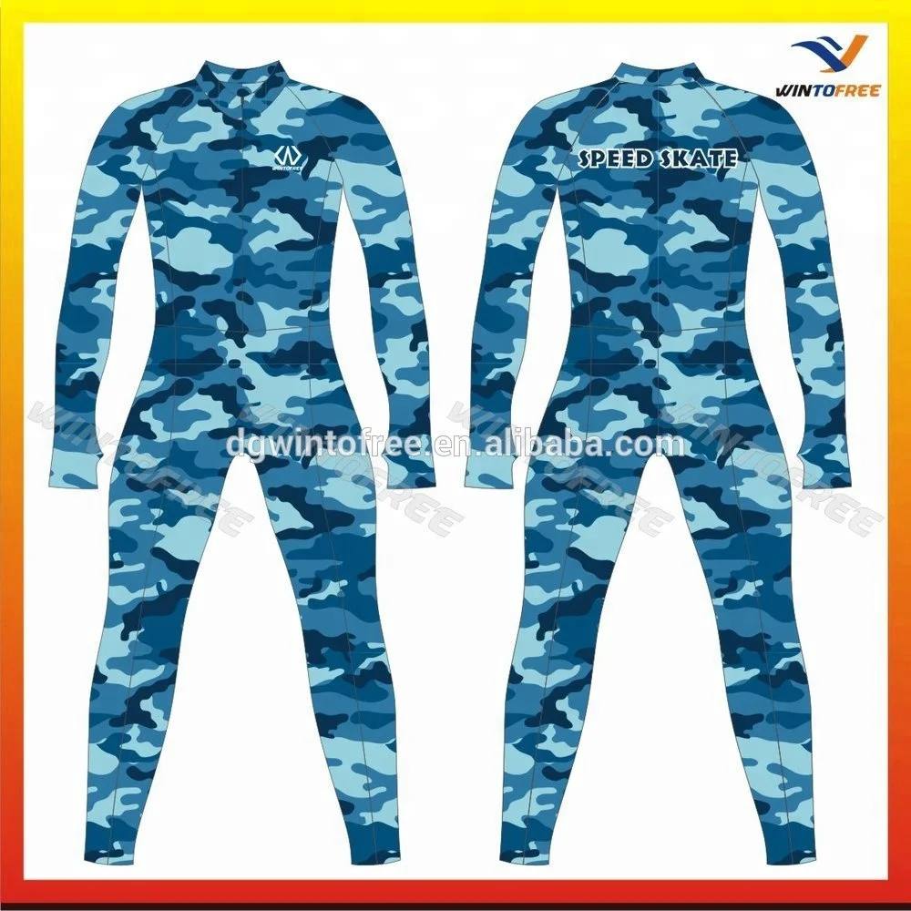 OEM sublimation Speed skating wear, lycra speed skating suit