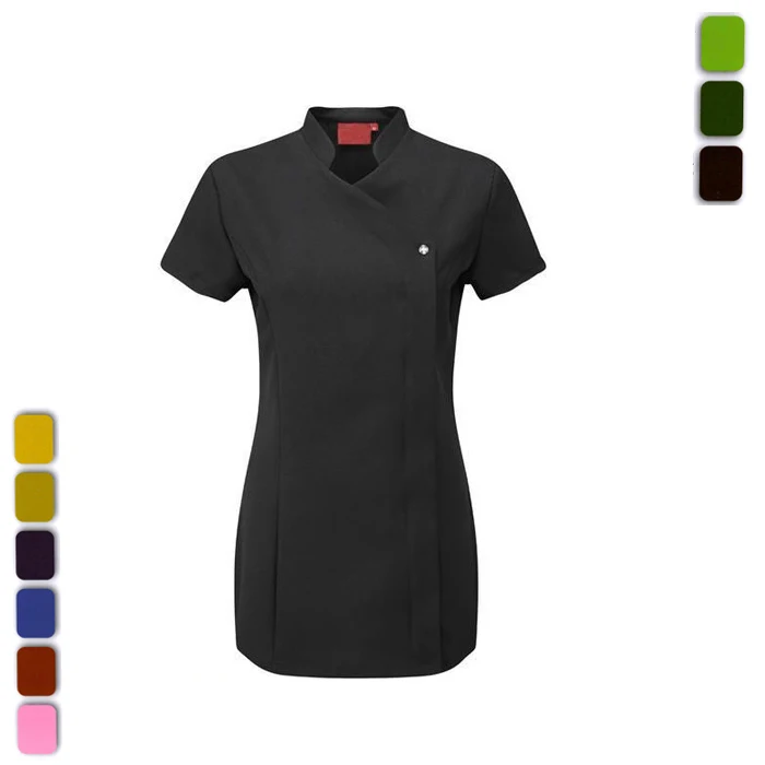 Hair Design Print Workwear Beauty SPA Nail Salon Uniform for women