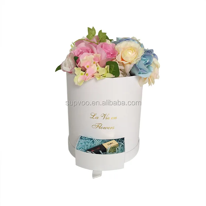
Hot sale custom flower box luxury with drawer 