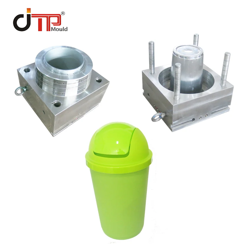 China professional supplier JTP newly design good quality factory price plastic trash can injection mould making