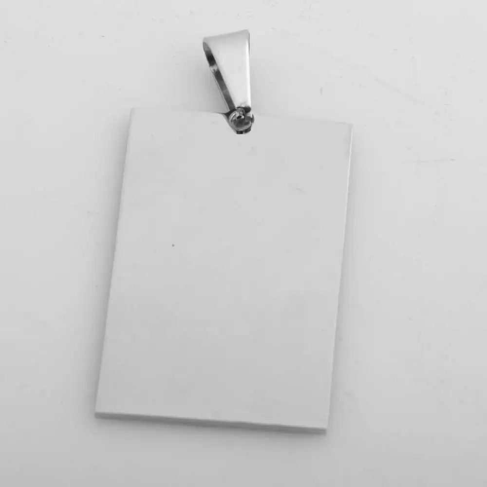Оптовая продажа DIY ювелирные украшения из нержавеющей стали с логотипом и гравировкой сердца