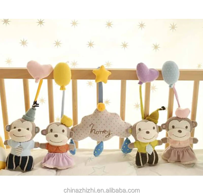 Лидер продаж, подарок от китайского поставщика, тканевая настенная подвеска на день рождения для детей, домашний декор, детская кроватка, игрушка, мобильный детский Игрушечный мобильный