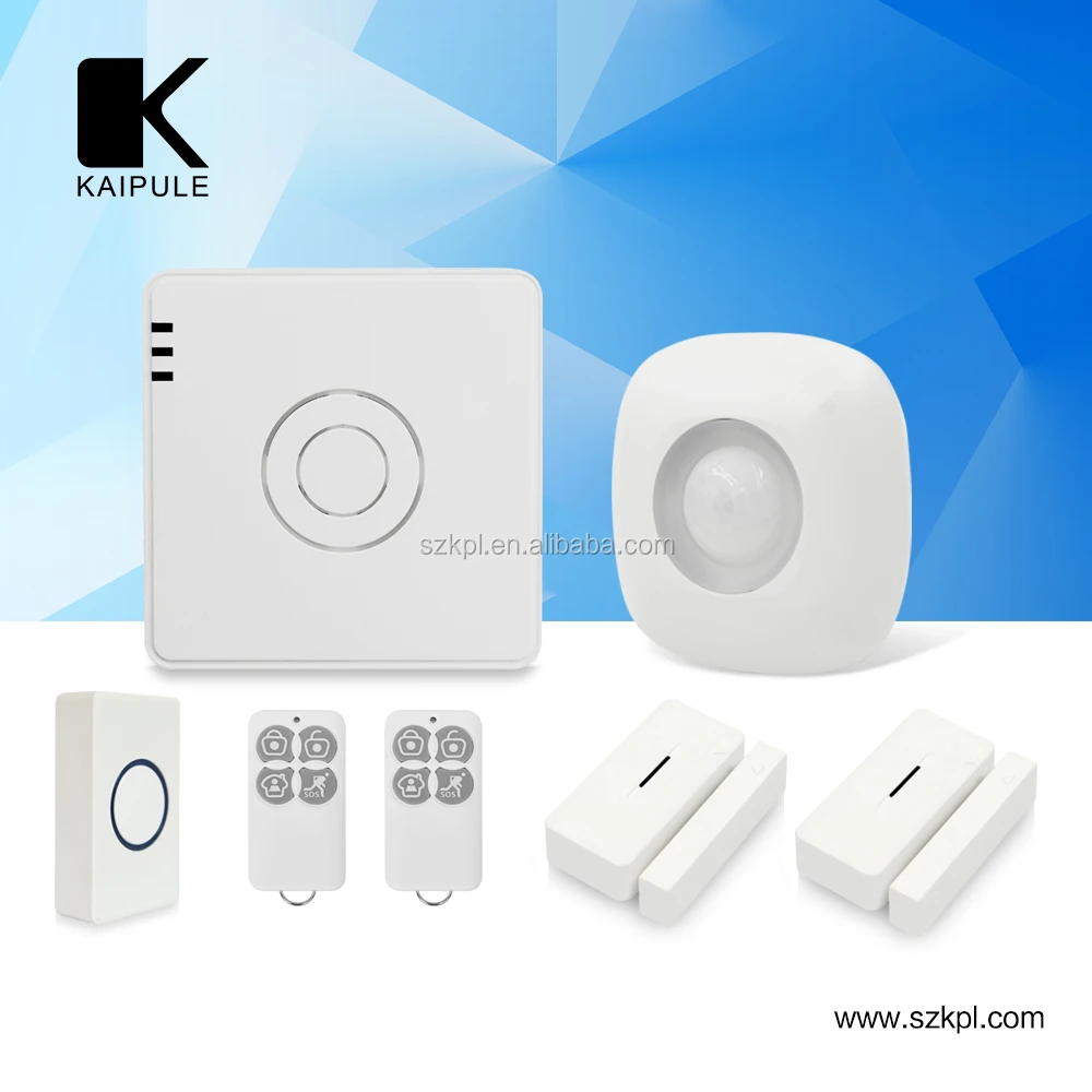 
Smart home integrated sms gsm wireless security alarms control system kit 