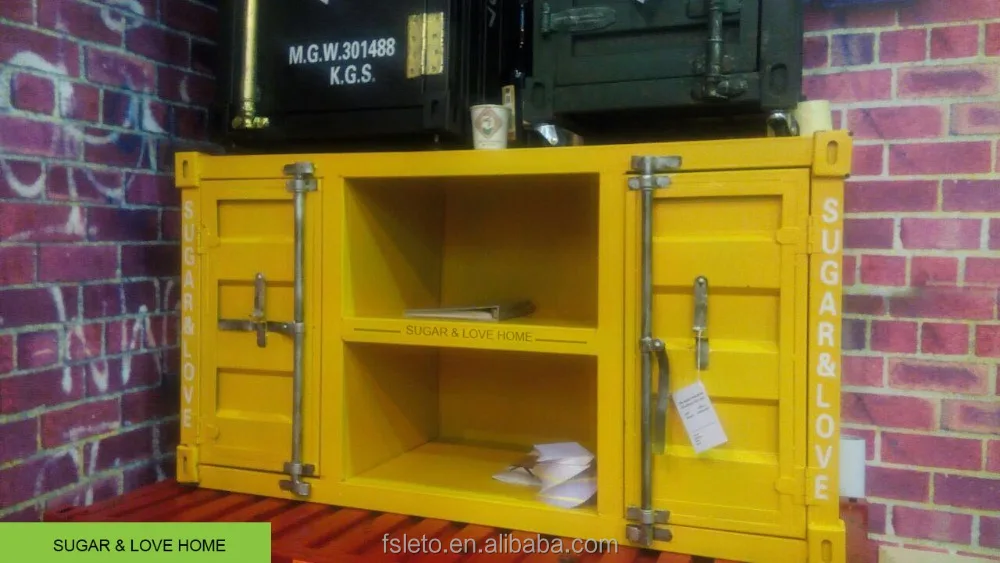 Shipping Container Furniture Tv Cabinet Living Room Cabinet Optional Size And Color Moq Is 1 Pcs