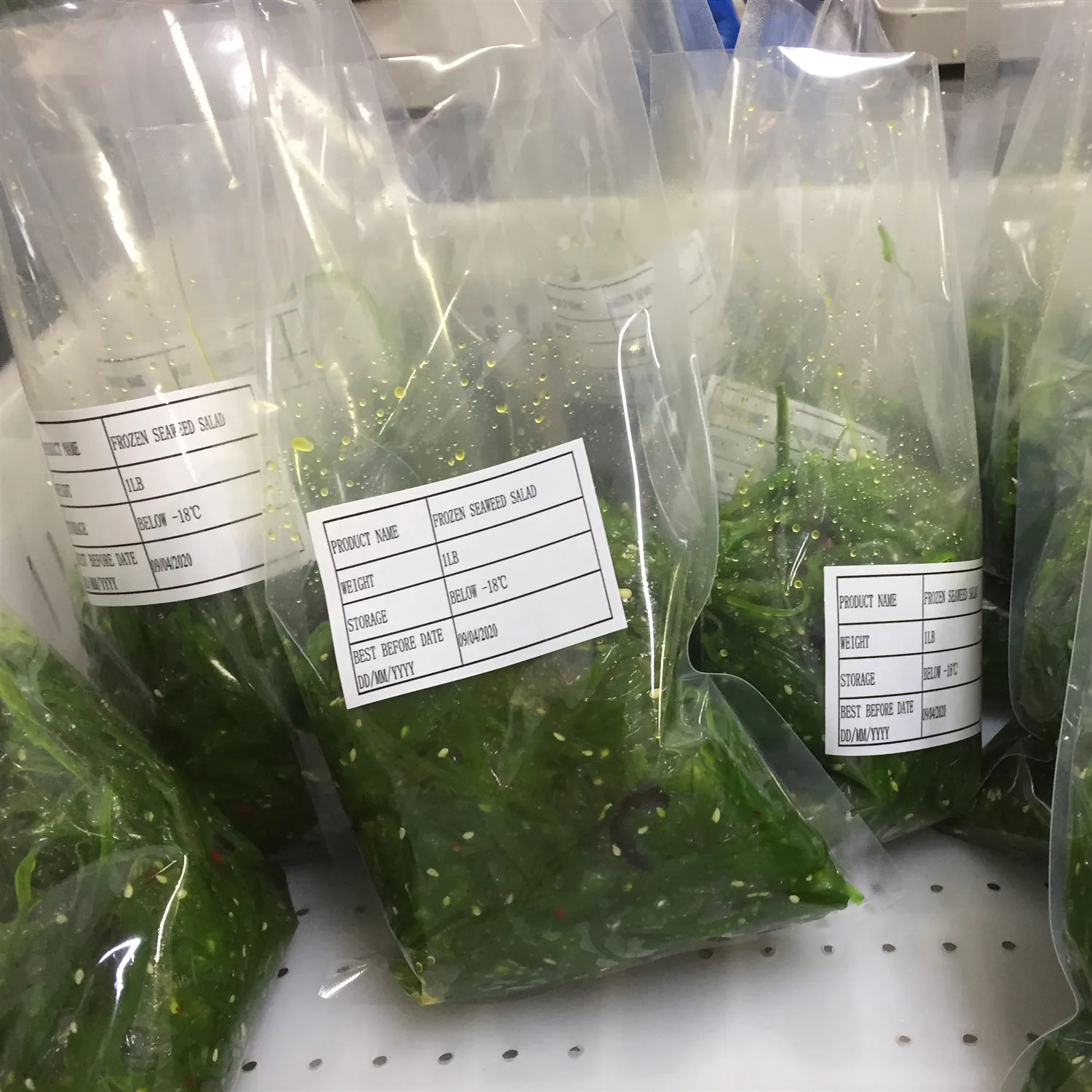frozen seasoned seaweed salad
