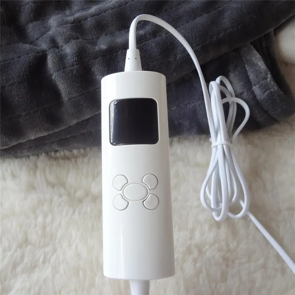 high quality flannel electric over blanket for sofa