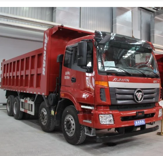 Foton/Auman/Oman 8x4 300hp heavy duty dump truck tipper truck