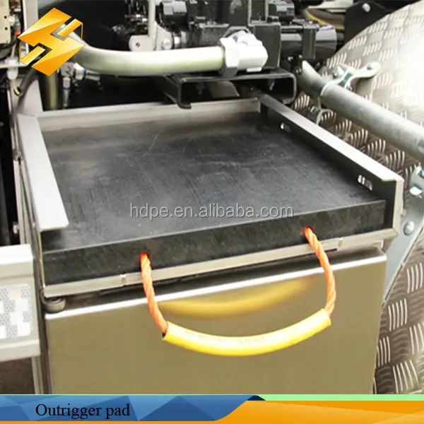 new design outrigger jack pads for heavy crane crane mats outrigger pads ground mats