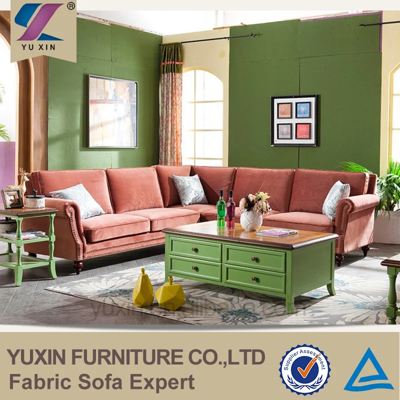 Классический античный диван, простой стиль, большой диван, мебель для гостиной A328