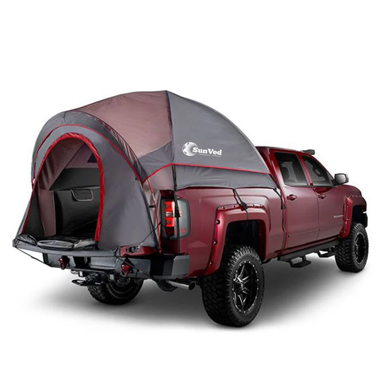 New style camping travel fire resistant fabric pop up truck tent