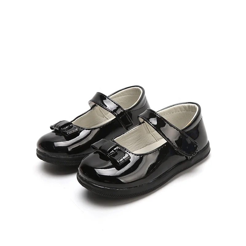 2019New cute bow-knot fashion kids dress shoes for girls