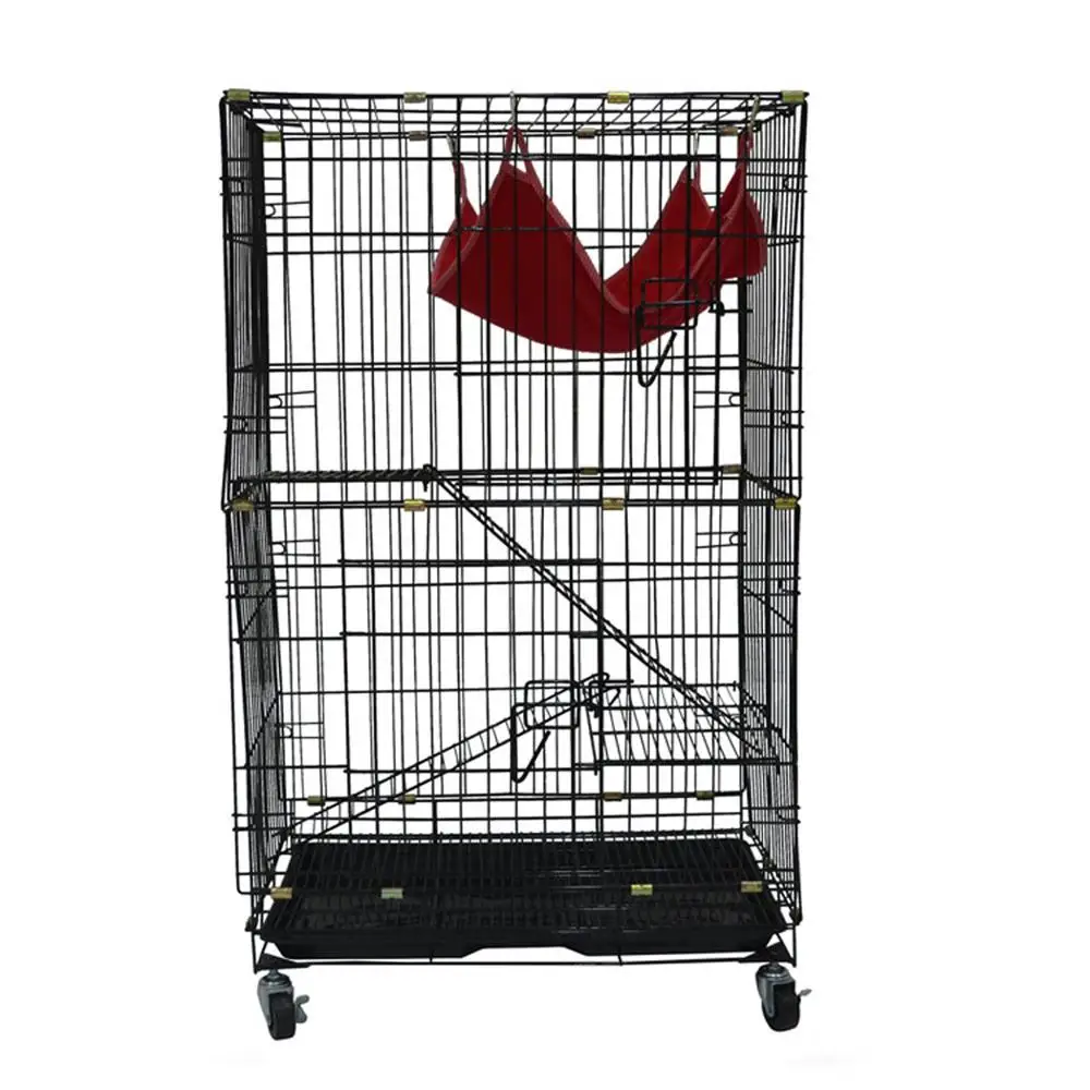 New design three-layer cat pet store cages sale