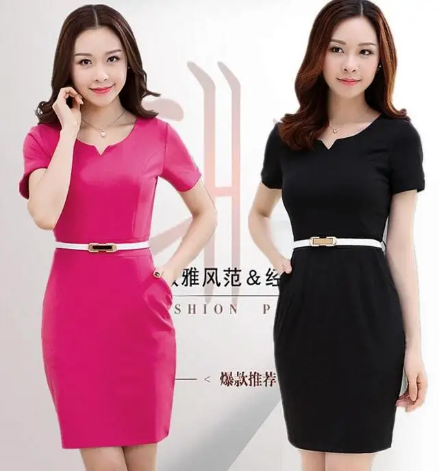 
hot ! Summer dress smock stewardess uniforms 