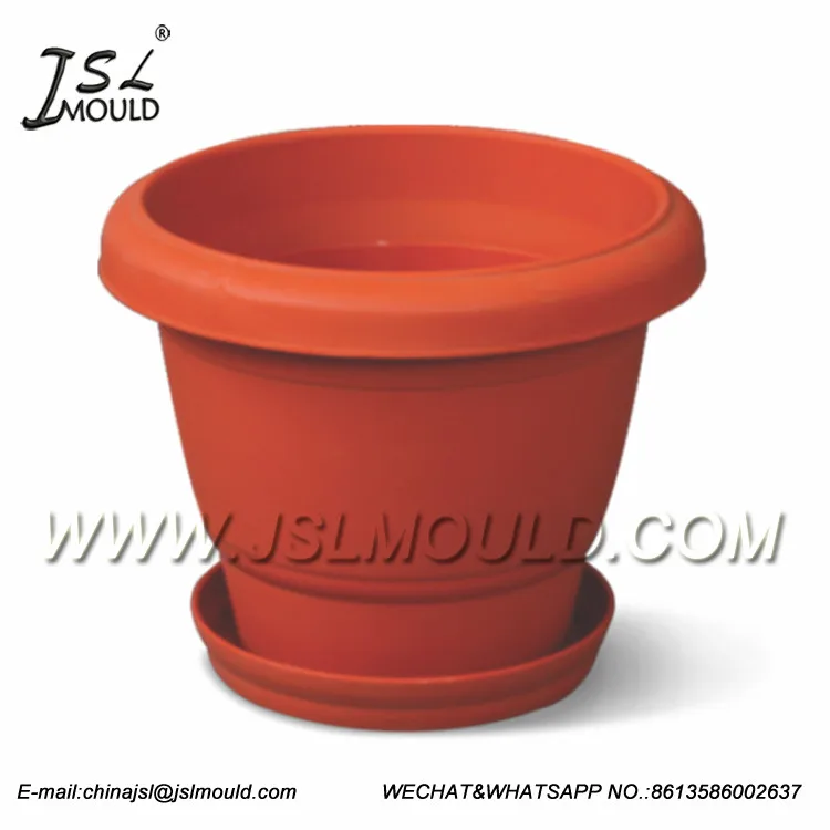 Taizhou Mould Factory Customized Flower Pot Plastic Injection Mould