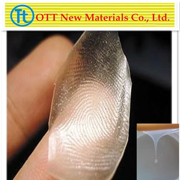 Специальная Прозрачная силиконовая резина для отпечатков пальцев