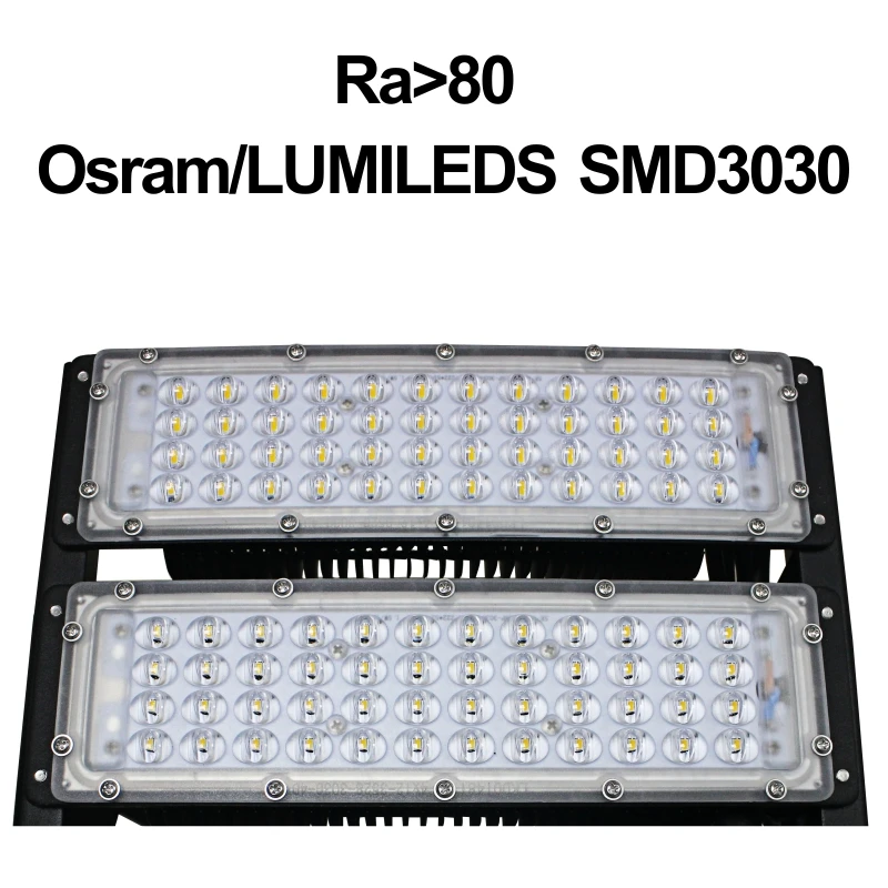 100w 200w 300w 400w 500w 600w 700w 800w 900w 1000w ce rohs ip65 aluminum light tunnel led football stadium lighting