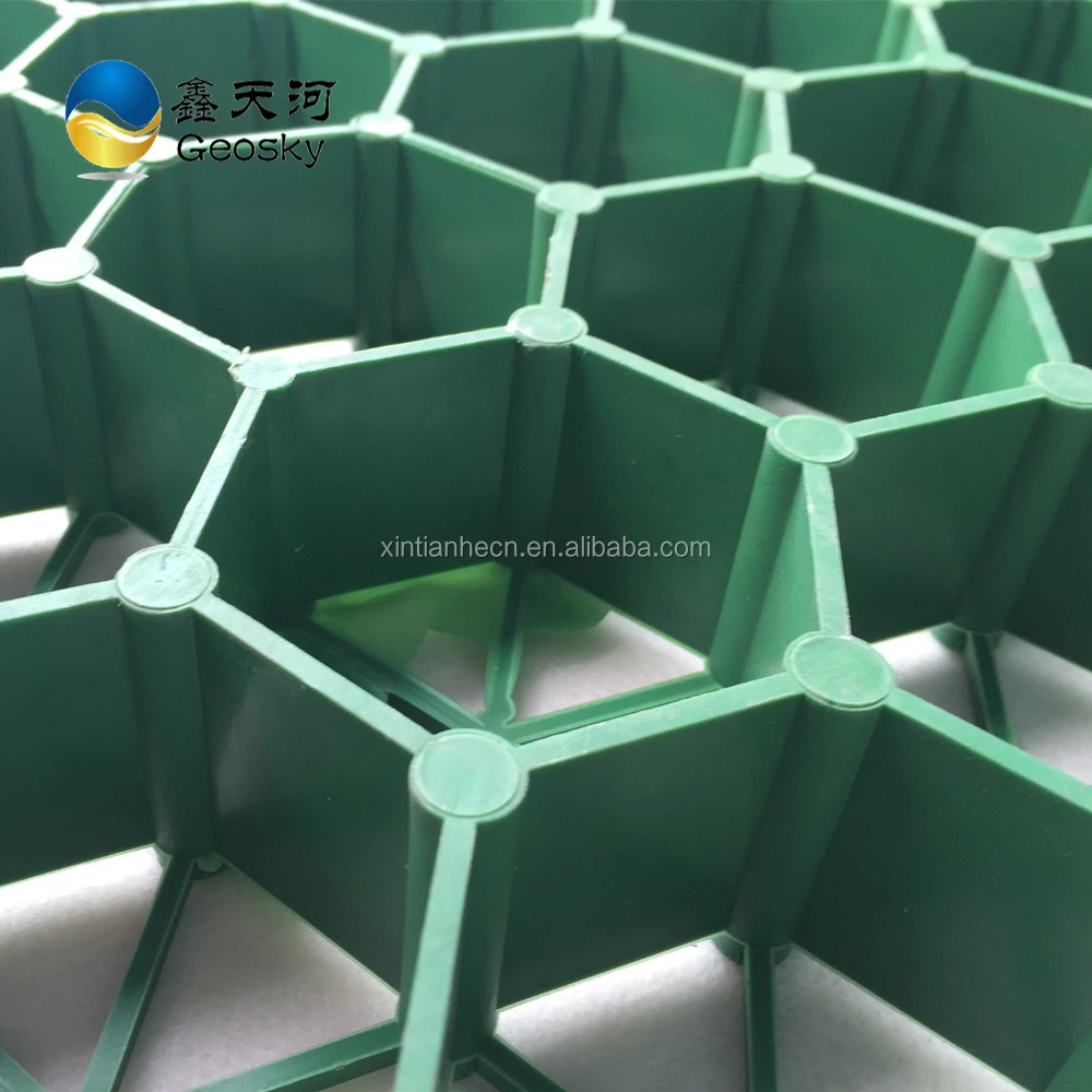 
Factory price HDPE Plastic Grass Paver / Honeycomb grass pavers for parking lot 