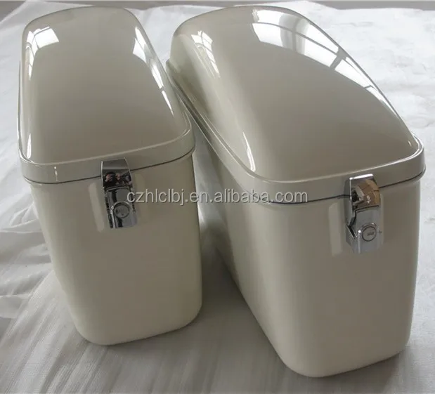 LW popular motorcycle hard saddlebags