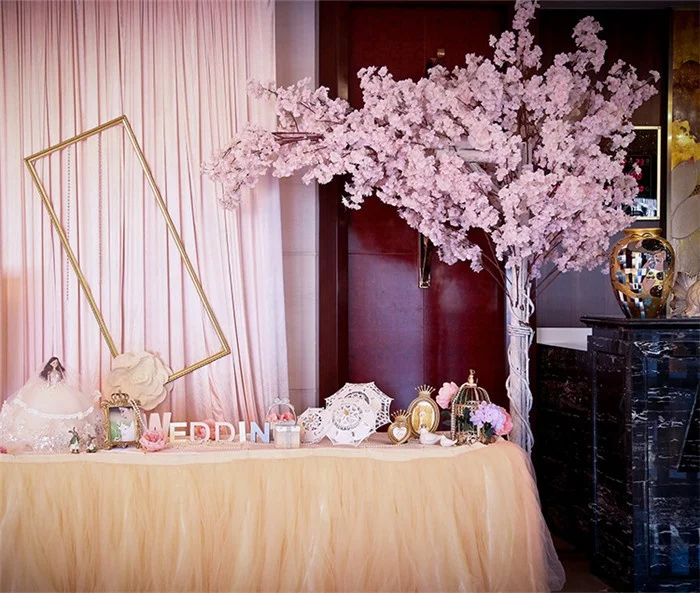 F-1036 Wholesale Wedding Artificial Flowers Branches Cherry Blossom Stems For Decoration
