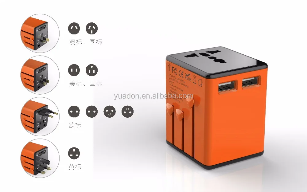 Dual USB Car Charger 2.5A for Mobile Phone Safety Car Charger