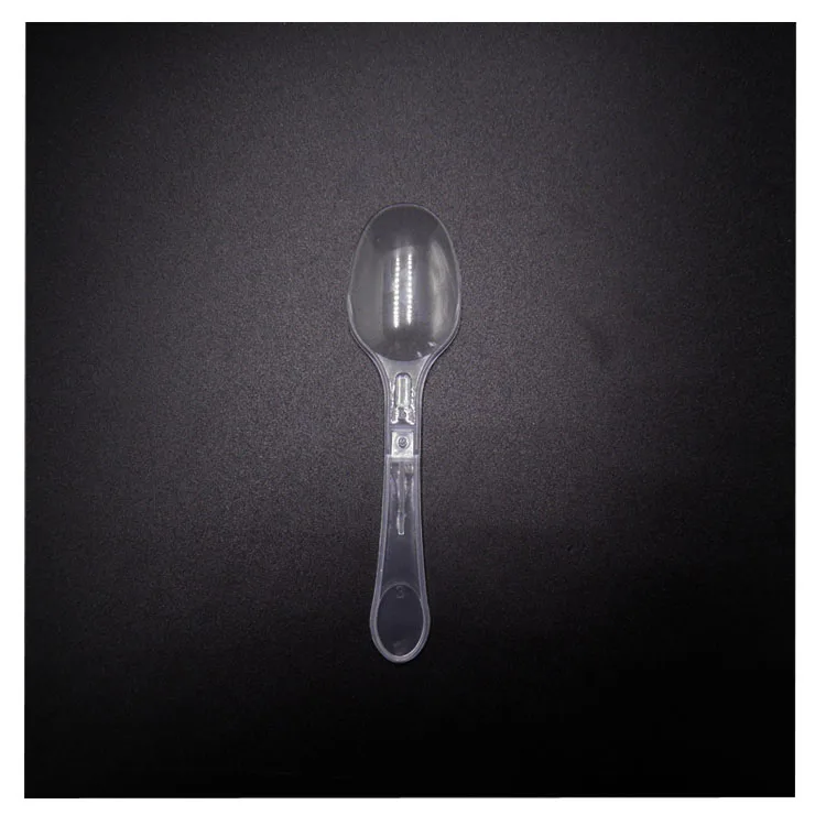 Disposable Plastic Spoon Dessert Spoon Pudding Jelly Yogurt Spoon