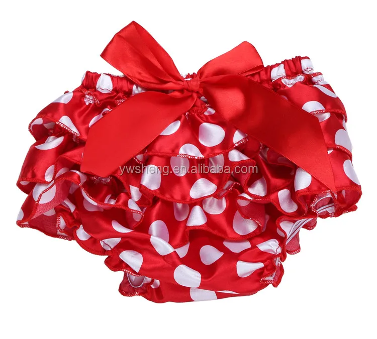 Fashion Newborn Baby Boys Girls Satin Ruffle PP Shorts Pants Baby Kids Leopard Bowknot Skirt Dress Bloomers