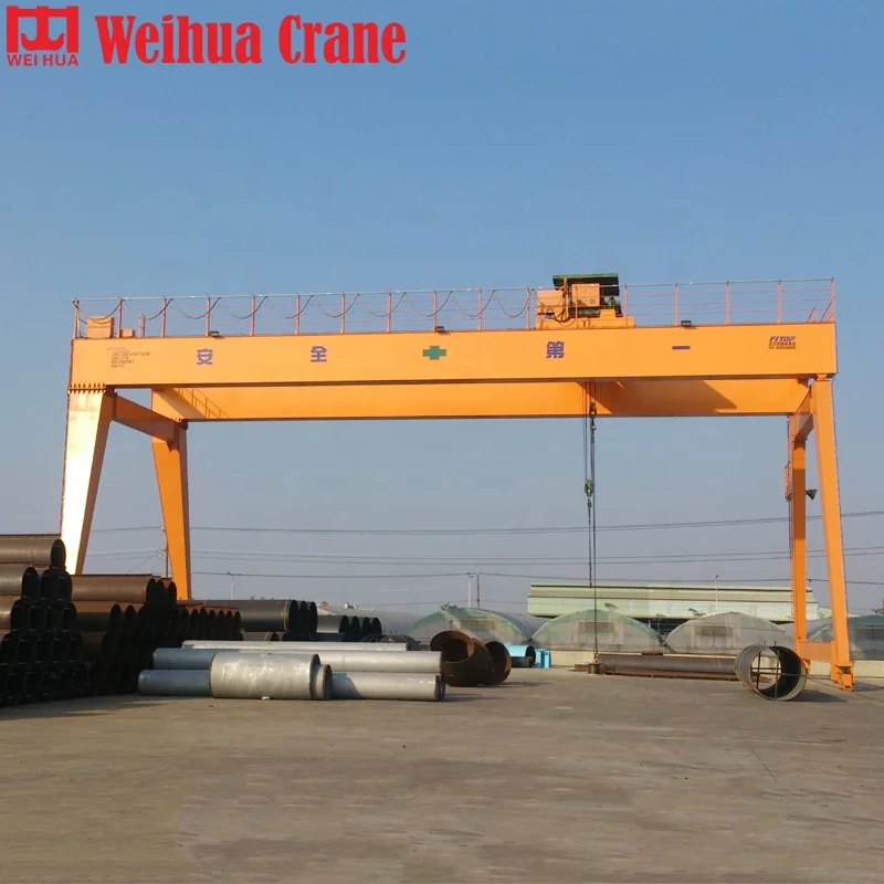 Weihua gantry crane mobile straddle carrier gantry crane 40 ton