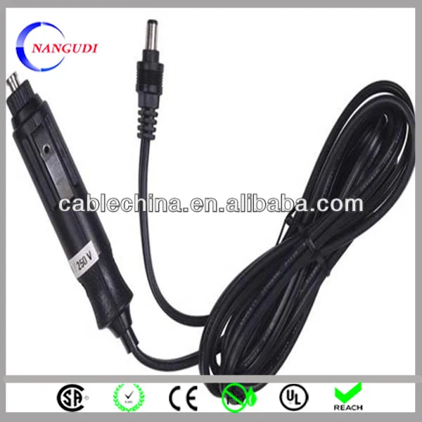 автомобильного прикуривателя кабель питания, 12v зажигалка силовой кабель, прикуривателя удлинитель