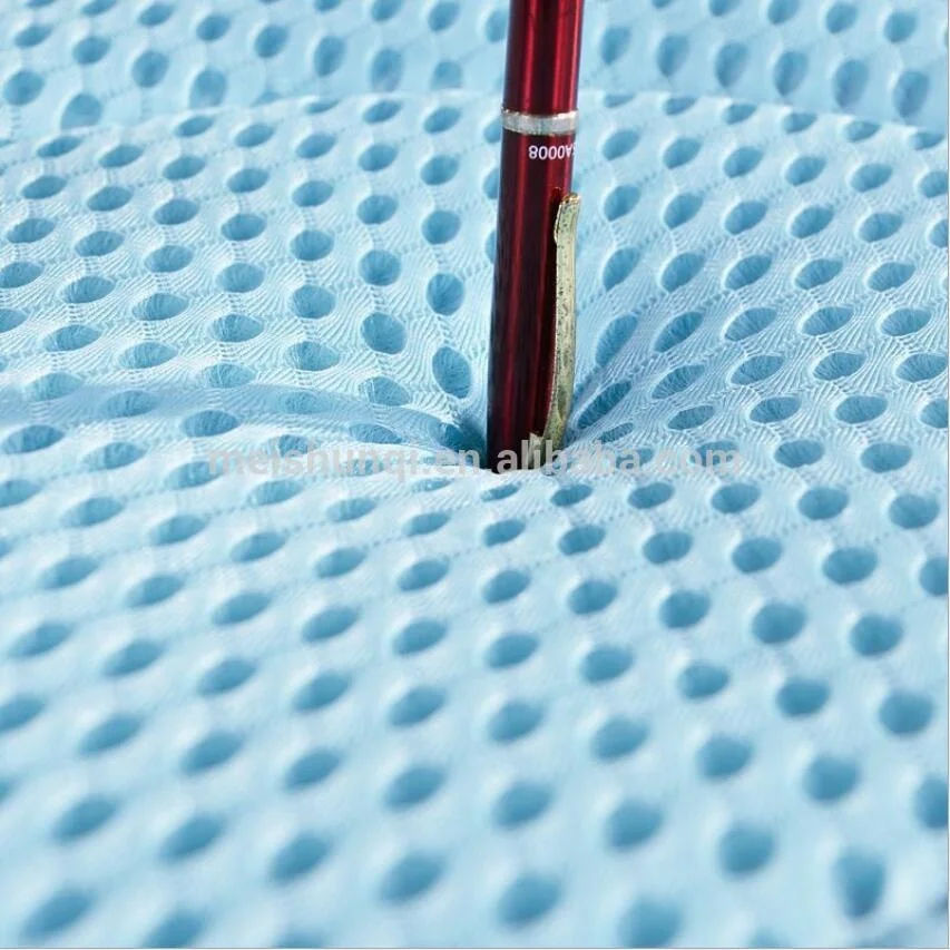 thin durable 3d sandwich mesh fabric for make seat  Stroller mat car seat cloth bag pillows  hats cushions pad   sneaker