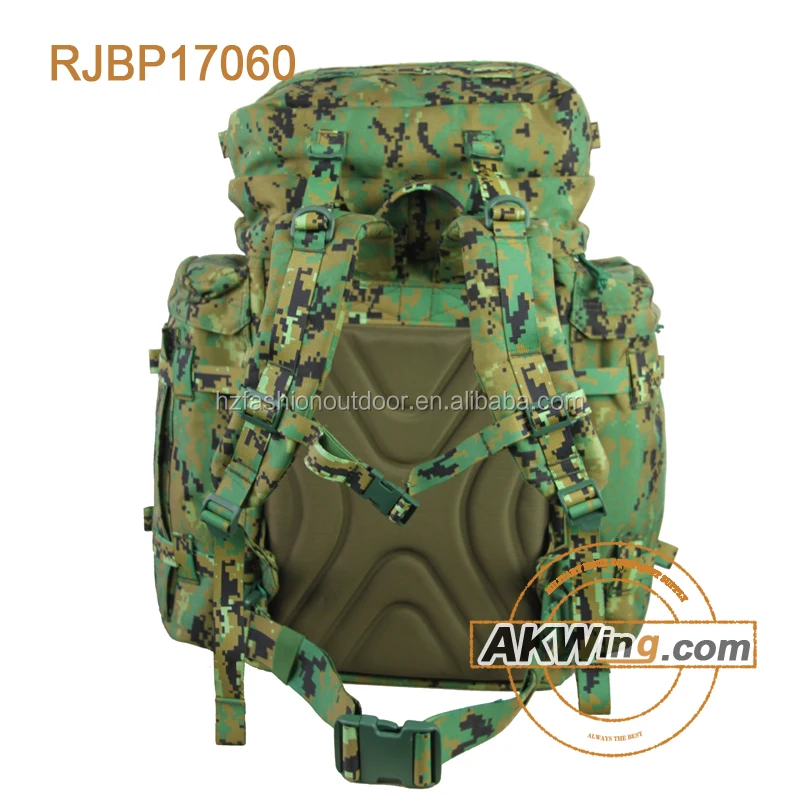 Digital Woodland Tactical Military Backpack Army Land Forces (P.L.C.E) Military Equipment Bag
