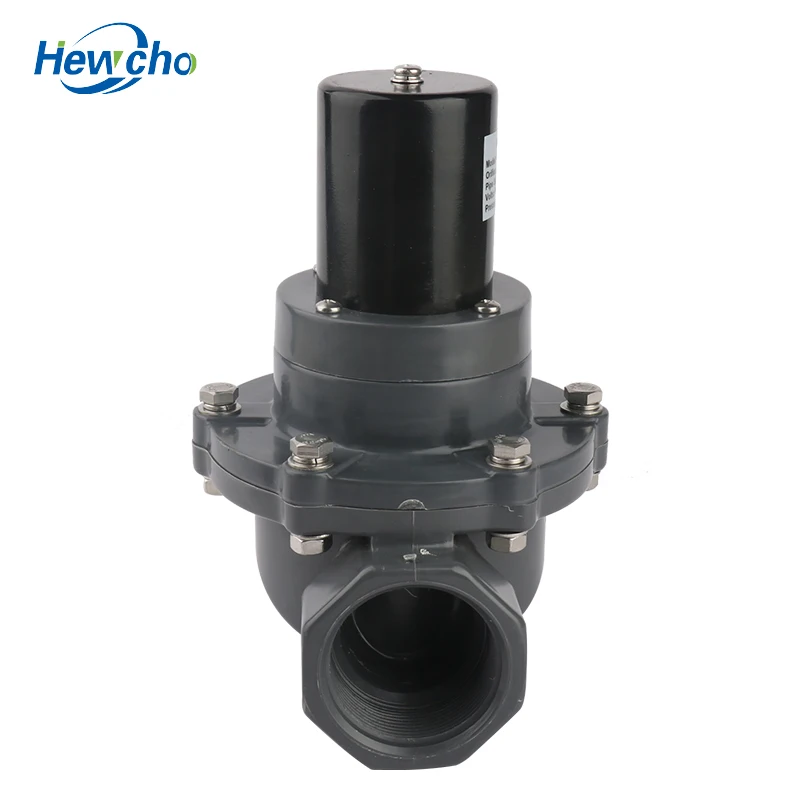 
AC 220V UPVC CPVC Anti Corrosive Solenoid Valve for Liquid Seawater Acid Chemical Normally Closed 