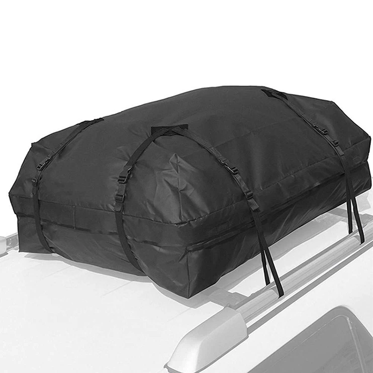 Waterproof Car  Roof top Carrier Bag With 8 Straps