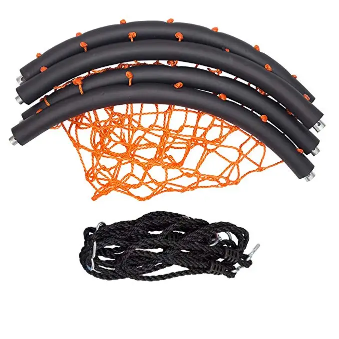 Indoor/Outdoor Round Net Baby Swing for Swing Set Backyard Playroom Hammock Chair Swing