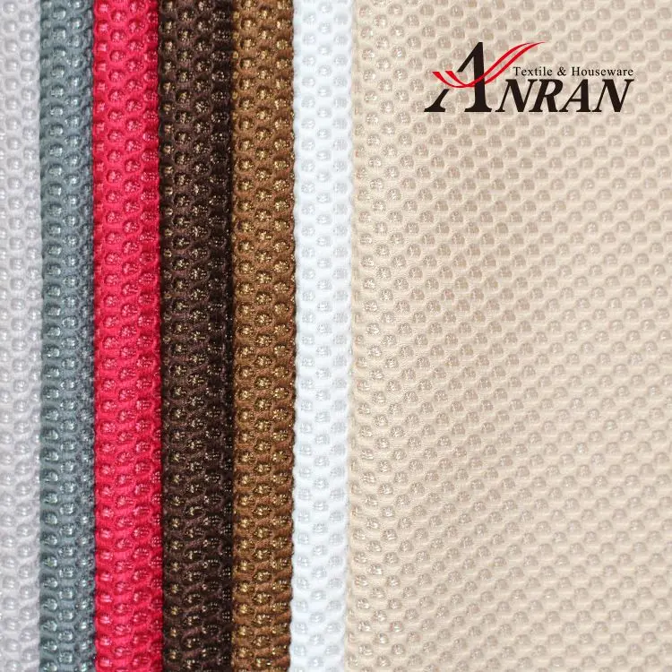 Oeko-Tex Certificated Free sample 3D Polyester air mesh fabric Upholstery Fabric For Mattress Tent Sandwich Mesh 2804
