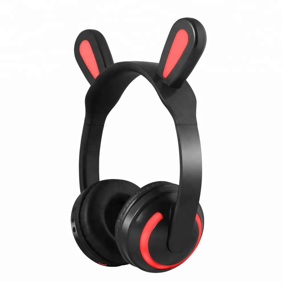 best product ZW-19C wireless rabbit ear earphone for computer and mobile phone headphone oem factory