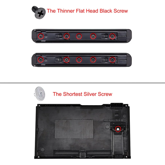 Full Set Repair Part Screws For Nintendo Switch  Game Console Assemble Kits