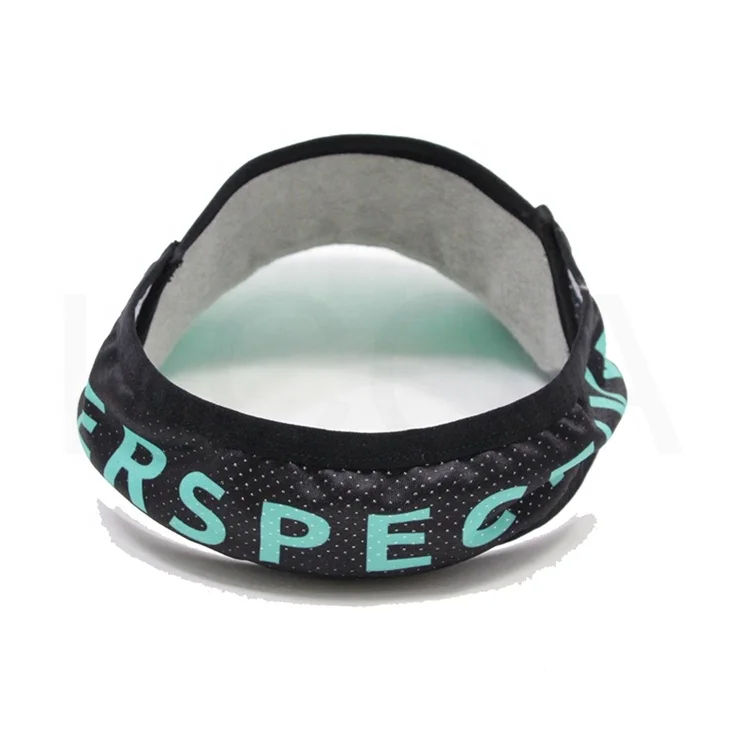 Custom high quality sports visors caps running sun visor