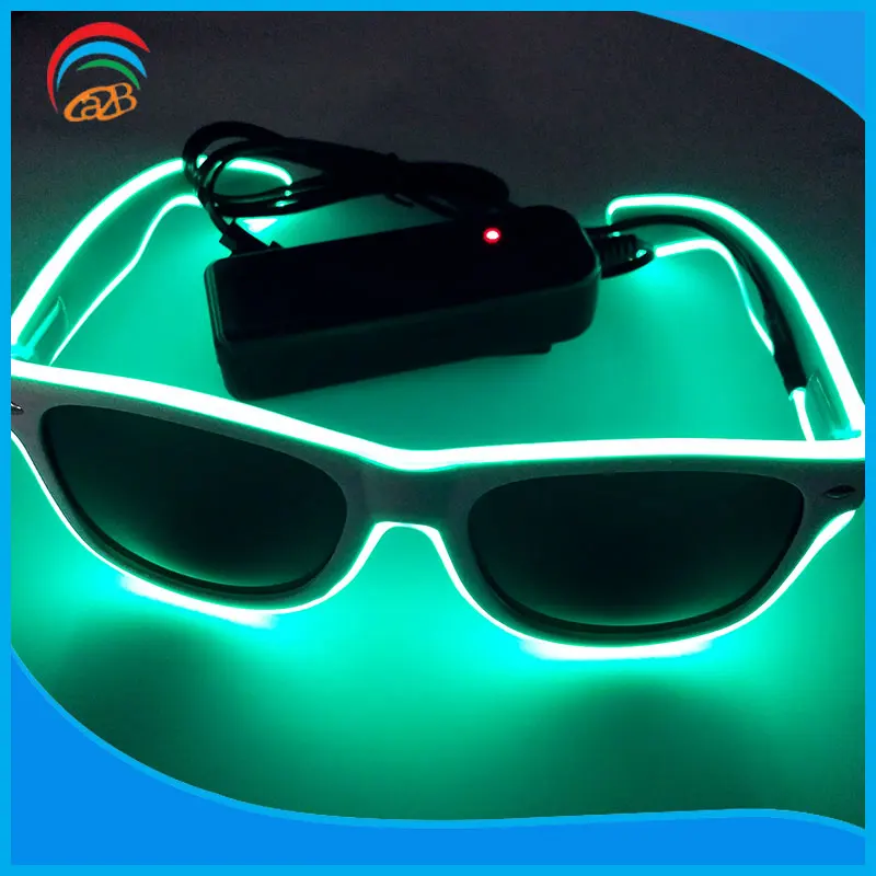 Горячие Продажи Продуктов El Свет Мигает Neon el провода партии очки Для Партии Танцы