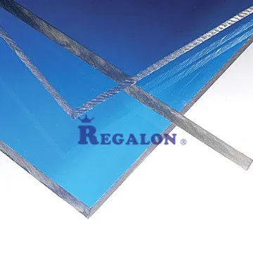 Стеклянная пластиковая плоская твердая прозрачная поликарбонатная пластина