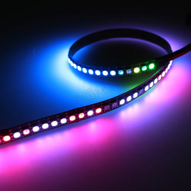Stage infrared addressable 144pixels 43.2w rgb led 5050 smd gs8208 12v ip65  2815 led pixel strip