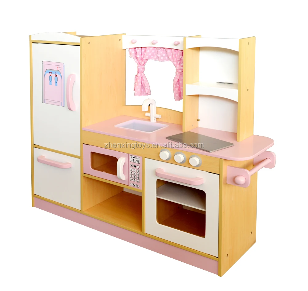 Top quality Wooden kitchen furniture toy set