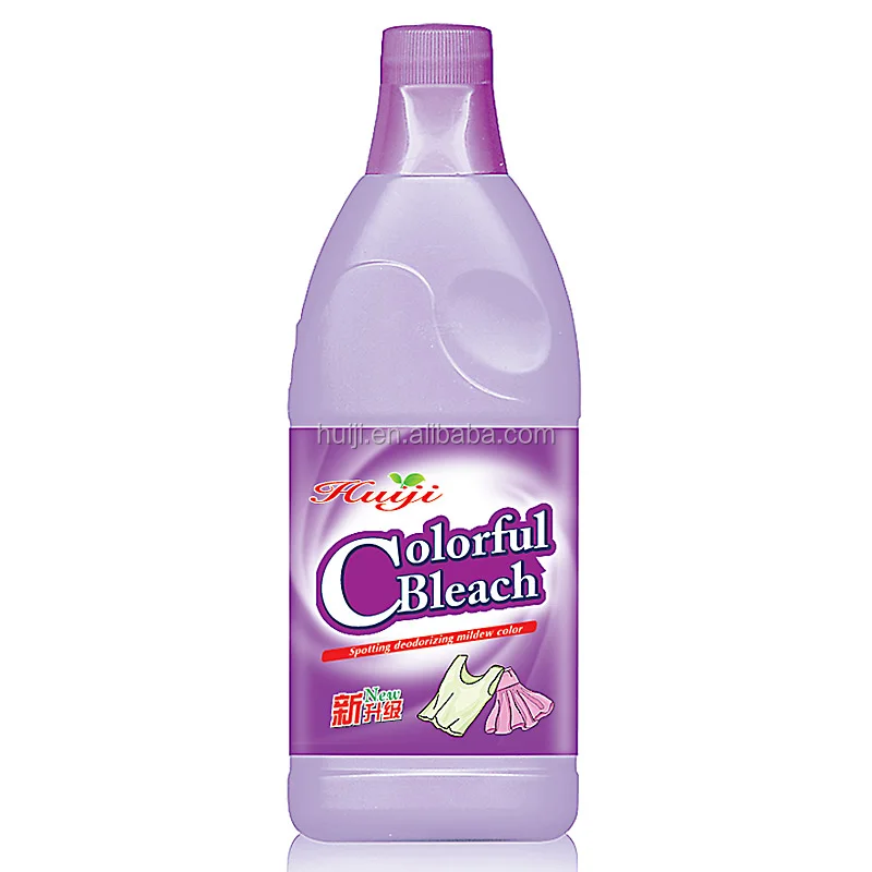 Concentrated Chlorine Bleach Liquid Detergent Light Yellow Transparent Liquid Kill Germs, Bleach Apparel 2 Years Disposable