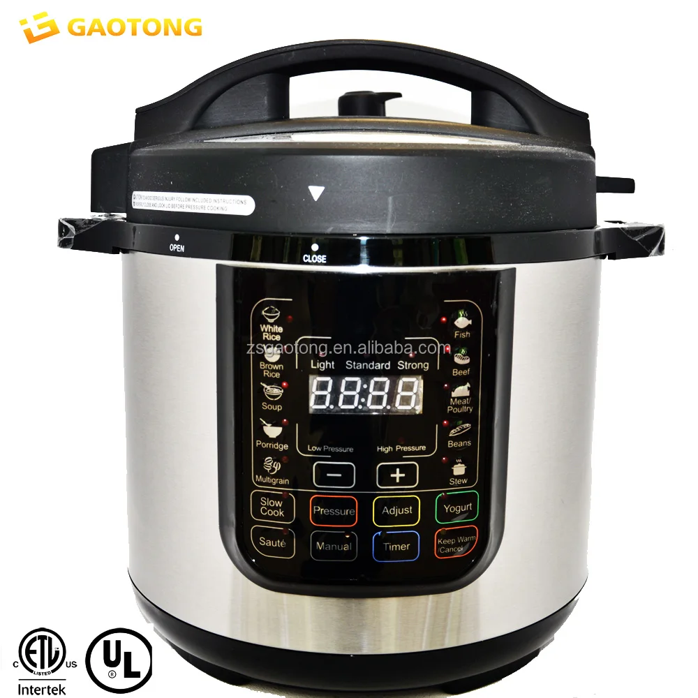 15 programmable cooking function Electric Pressure Cooker 4L 5L 6L 8L 10L 12L
