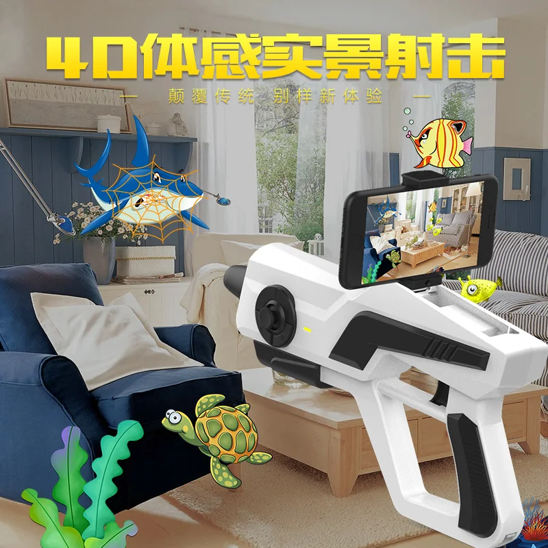 Wireless joystick AR gun gaming controller shooting gamepad for Android smartphones