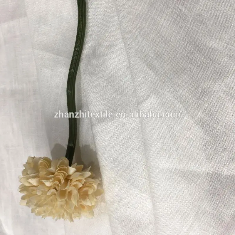 
fashion 100% Ramie woven fabric textile for clothing 