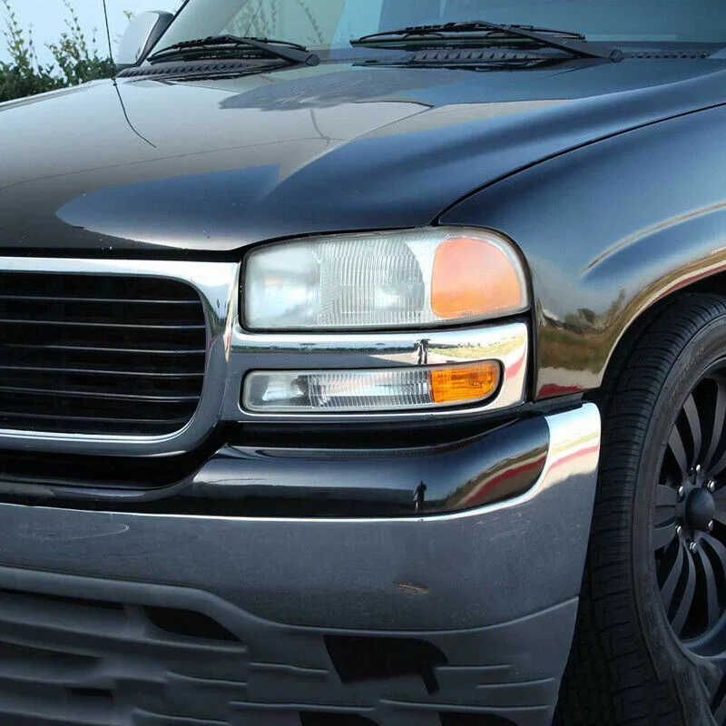 Apply To car Headlight  for GMC Sierra Yukon 1999 2000 2001 2002 2003 2004 2005 2006 OEM Head lamp+Bumper Parking Lights car head lamps