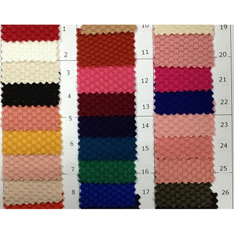 Однотонная трикотажная ткань из полиэстера и жаккарда, 150 см