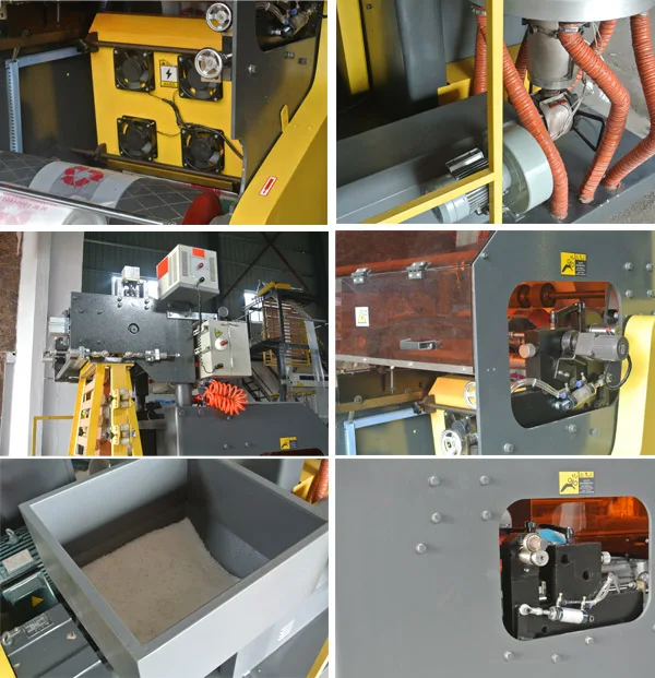 Mini Blown Film Extruder with Flexo Plastic Printing Press Machine