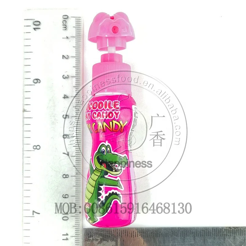 Crocodile head sour spray liquid candy sweets